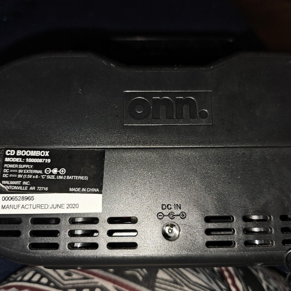 Onn cd radio